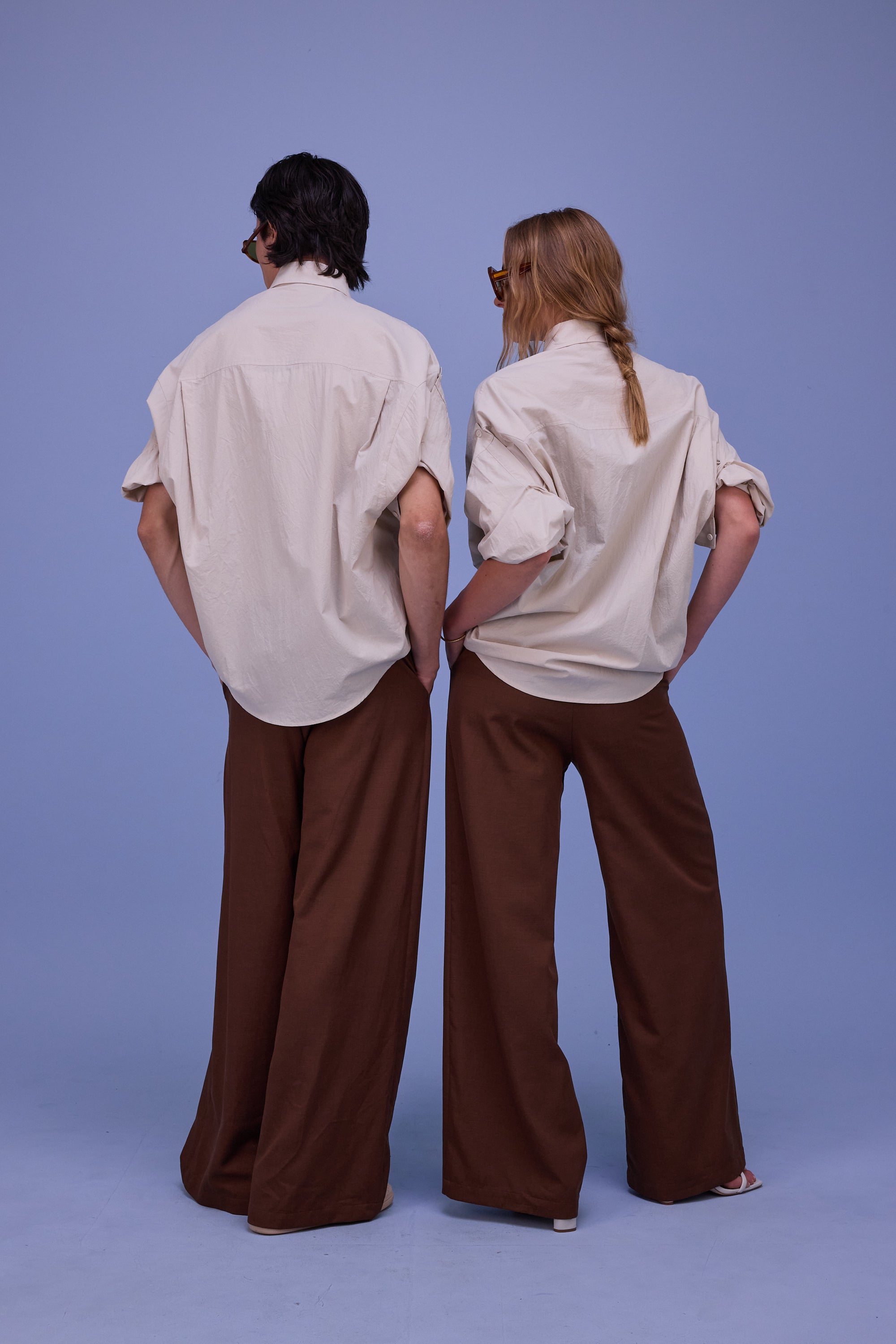 Harper shirt in chalk white