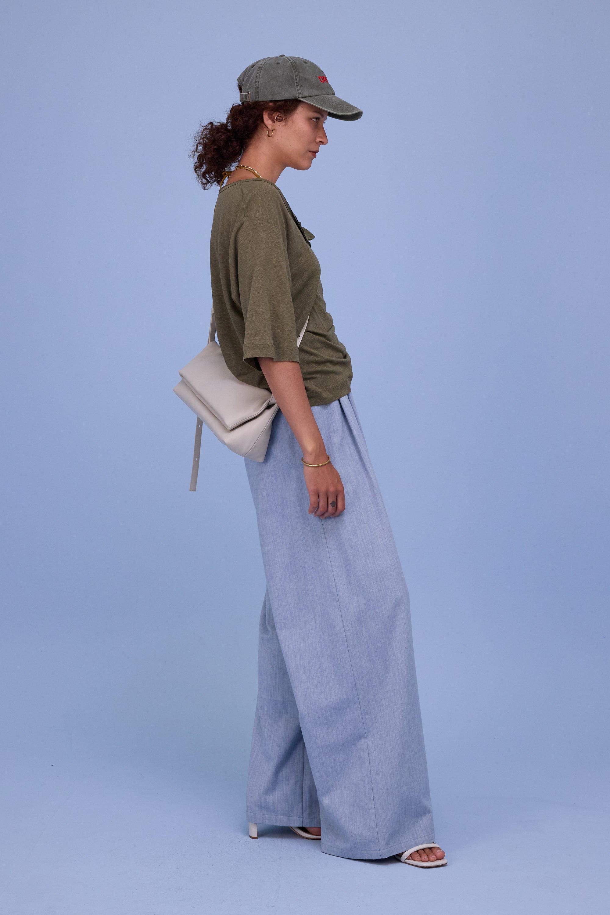 Harmony T-shirt in dark olive