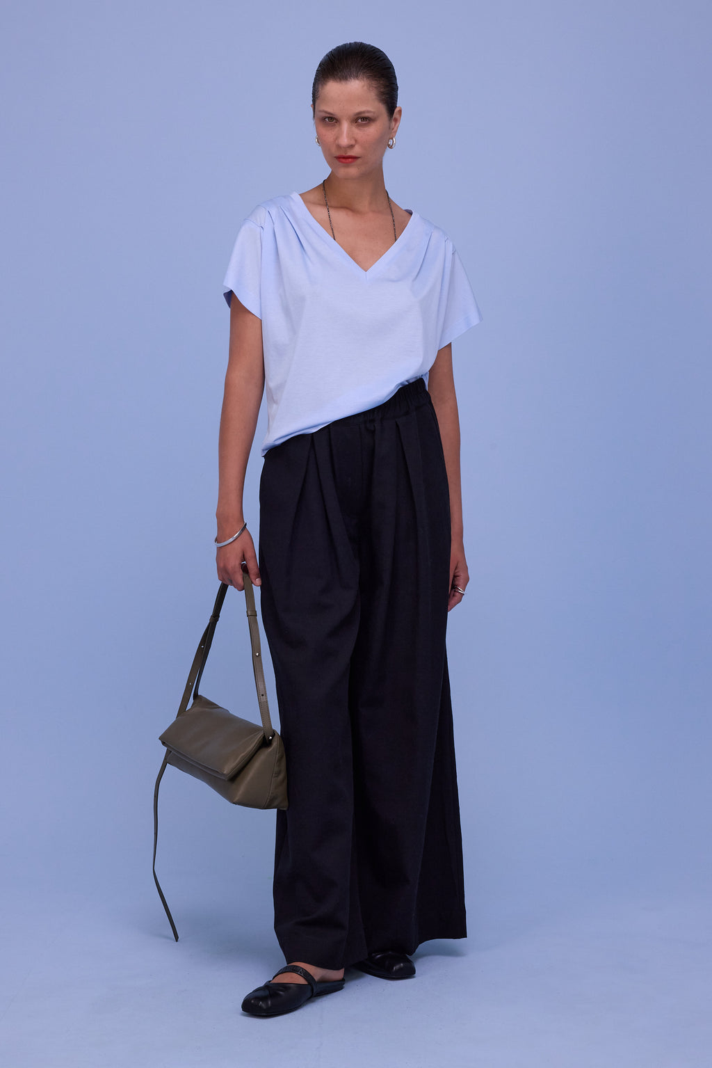 Bodine weisses T-Shirt