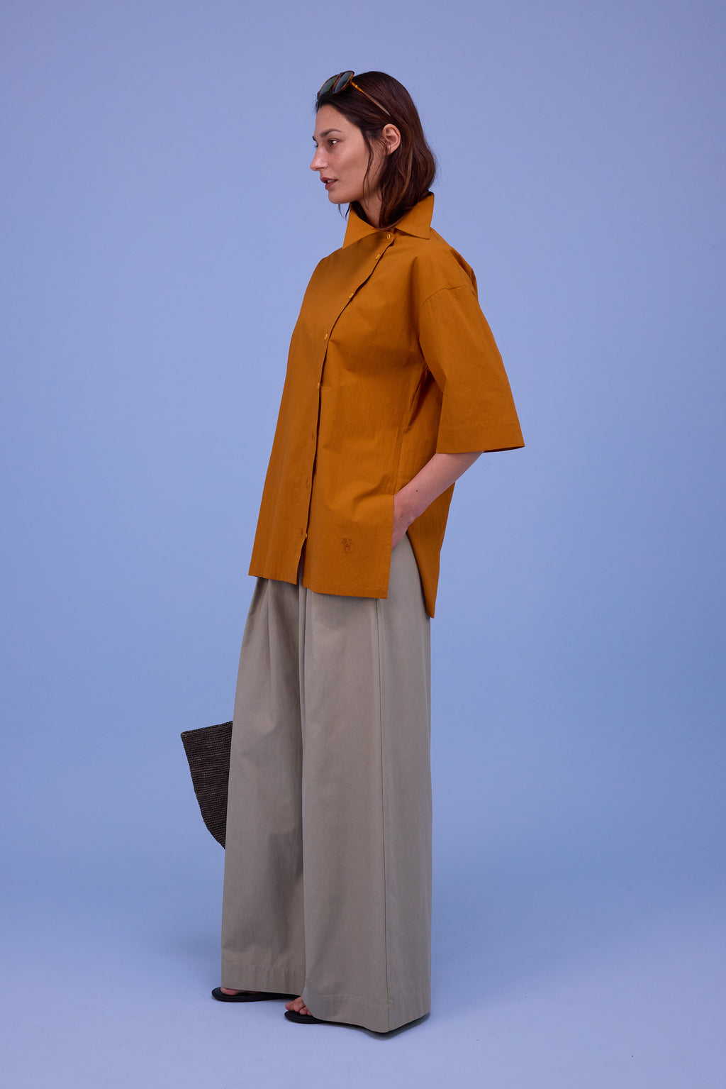 Hestia hemd in desert sun