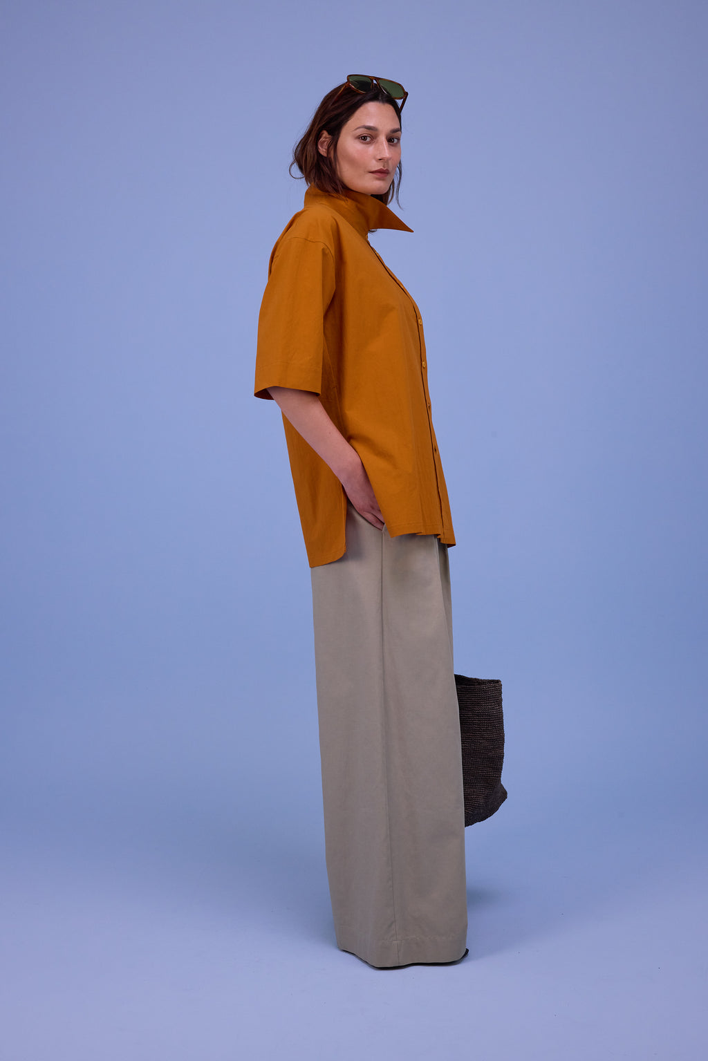 Hestia hemd in desert sun