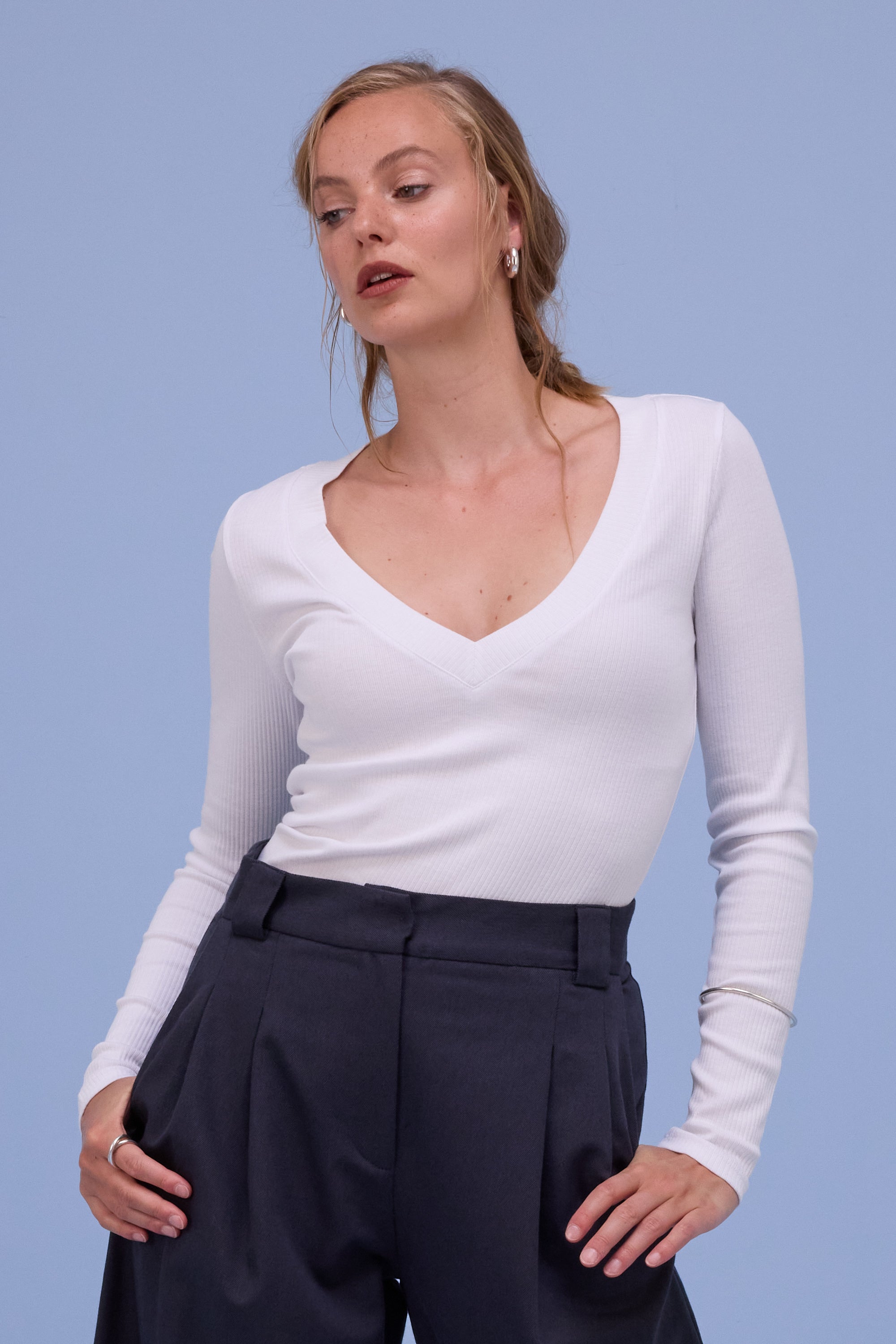 Harley white T-shirt