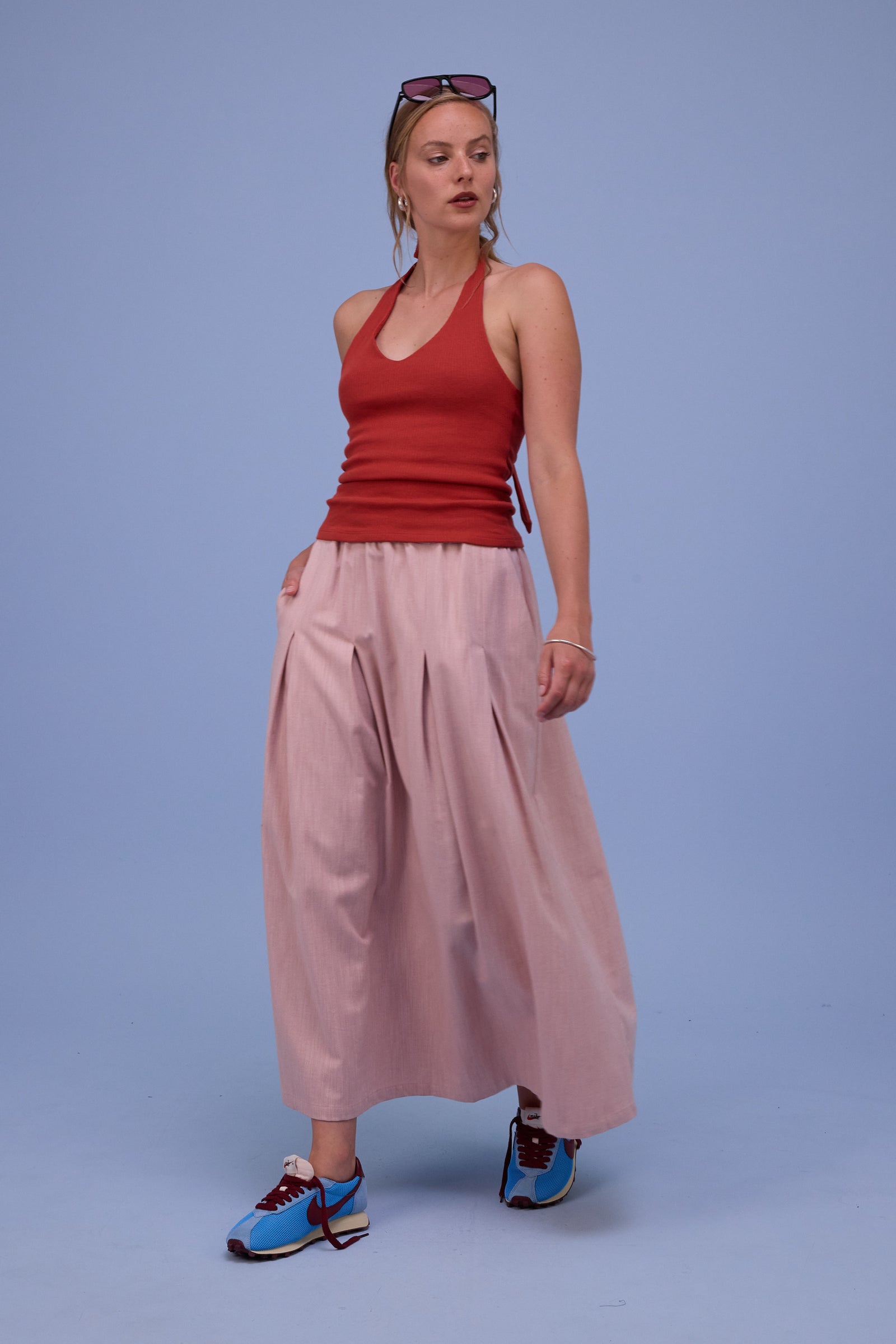 Heather top in bossa nova