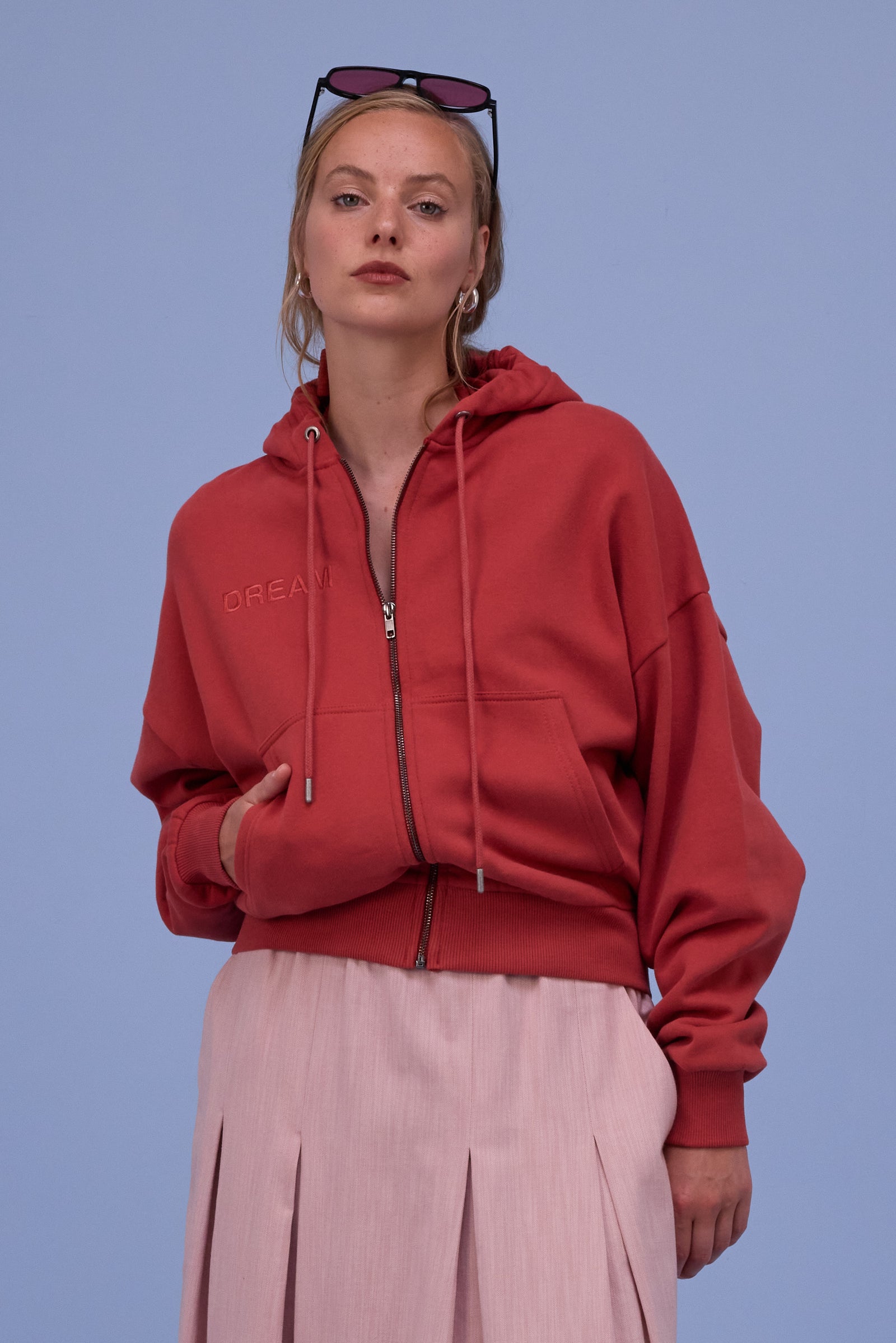 Hada hoodie in bossa nova