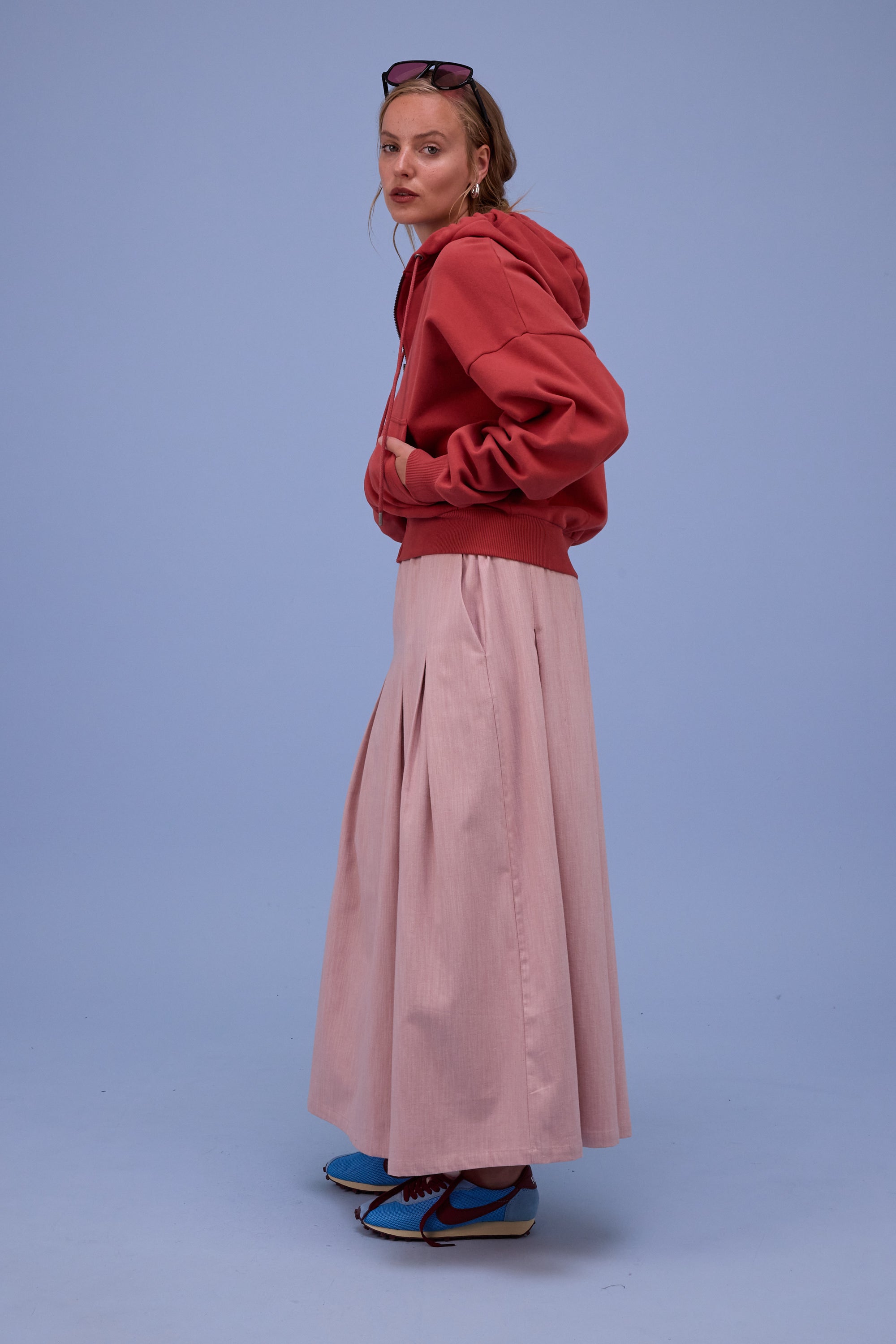 Hada hoodie in bossa nova