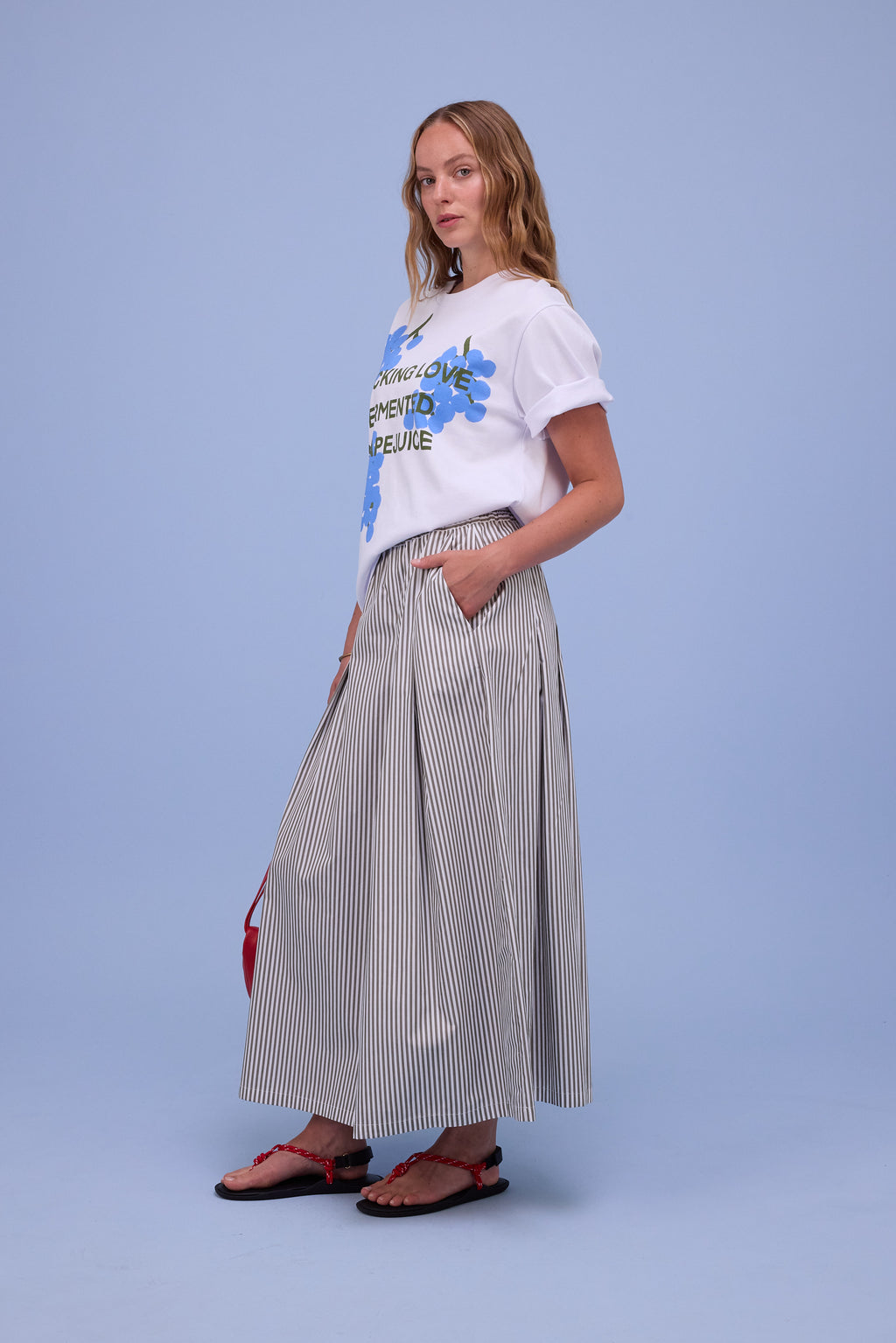 Haiden grape T-shirt