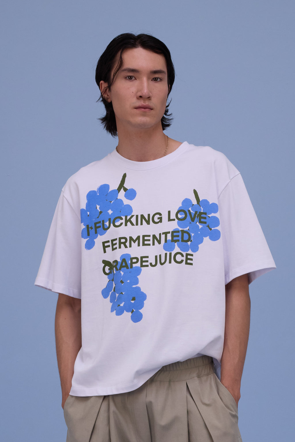 Haiden grape T-shirt