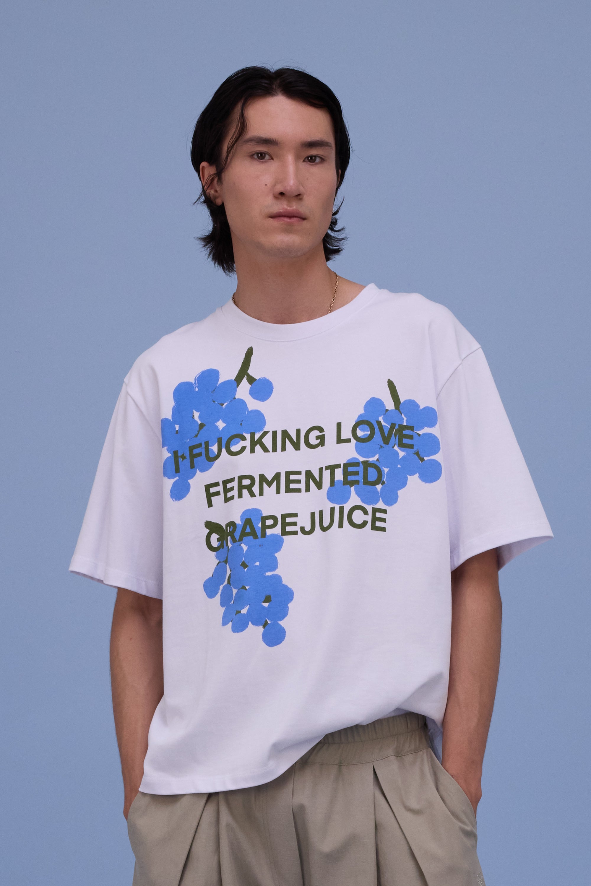 Haiden grape T-shirt