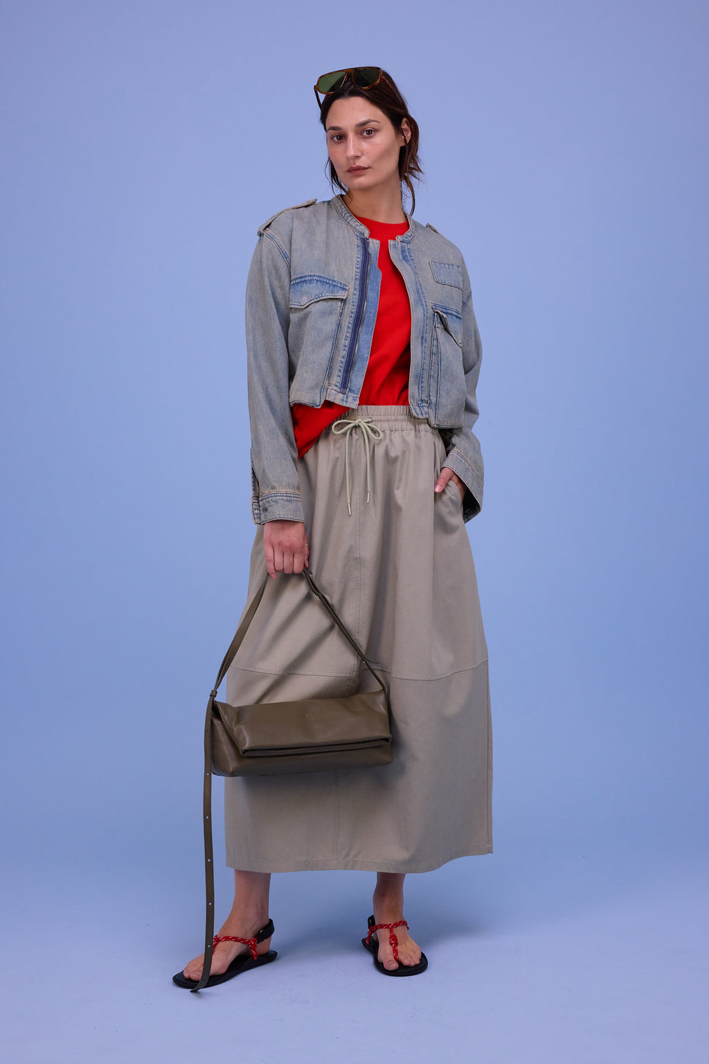 Haiden T-shirt in almond