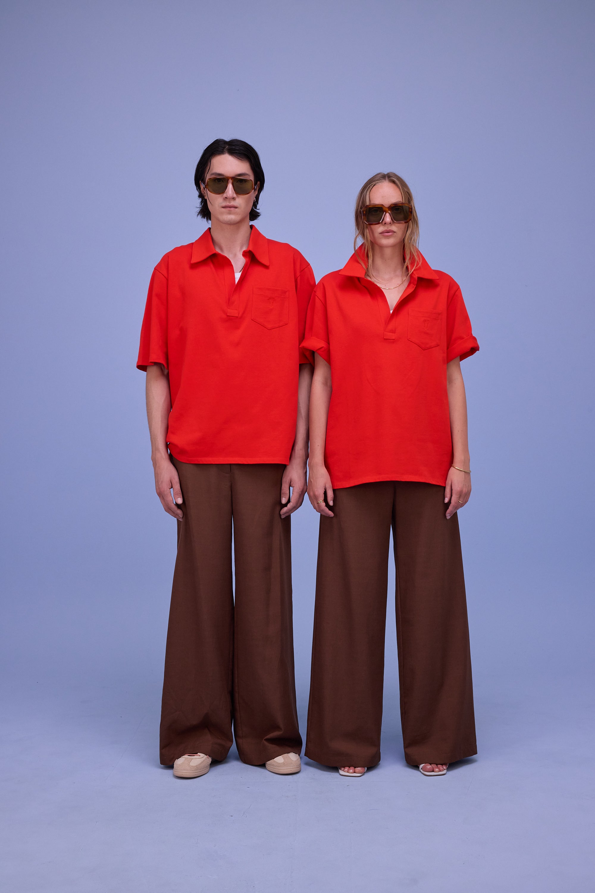 Hunter polo in fiesta red