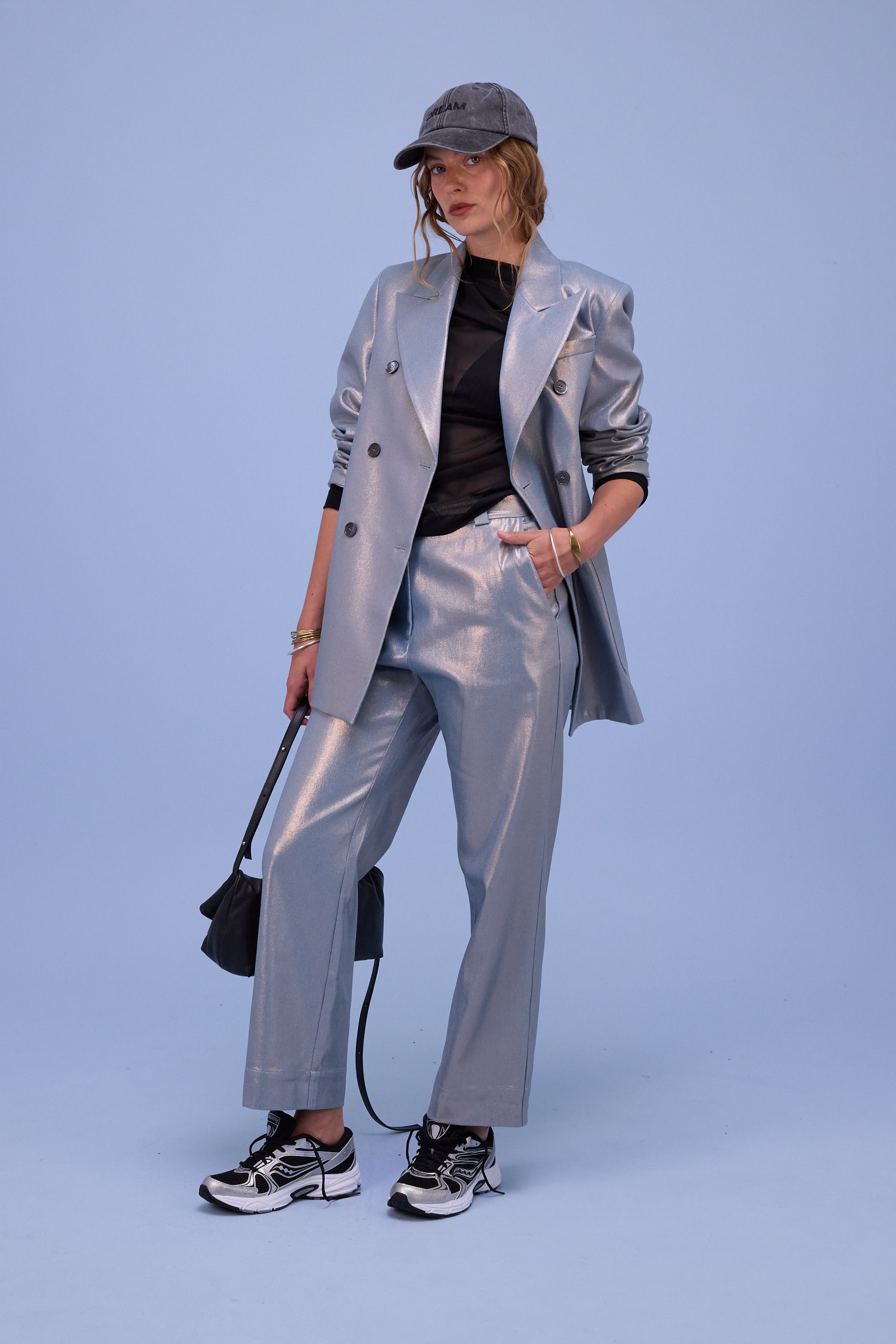 Glenn blazer in moonlight