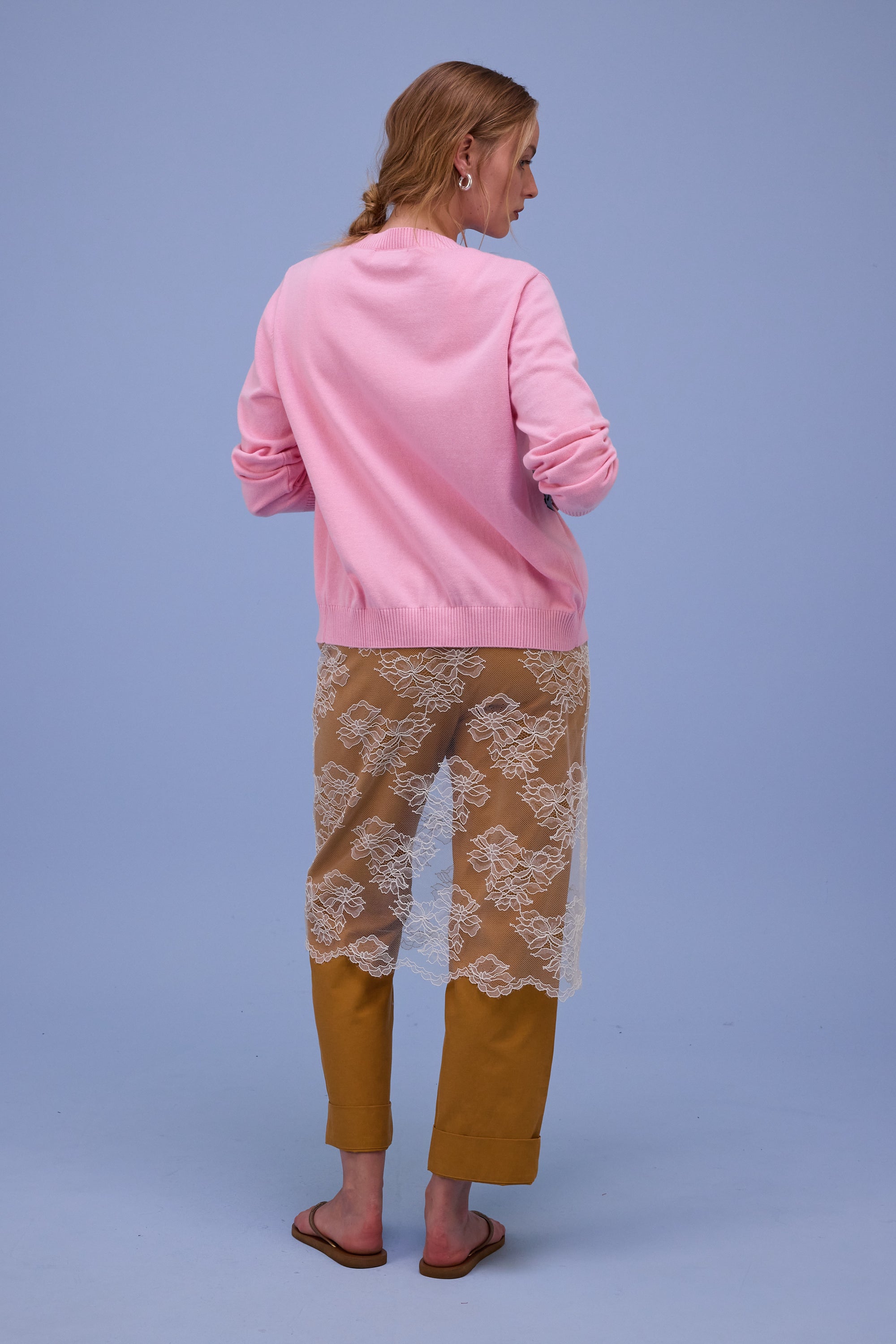 Hyeres cardigan in pink
