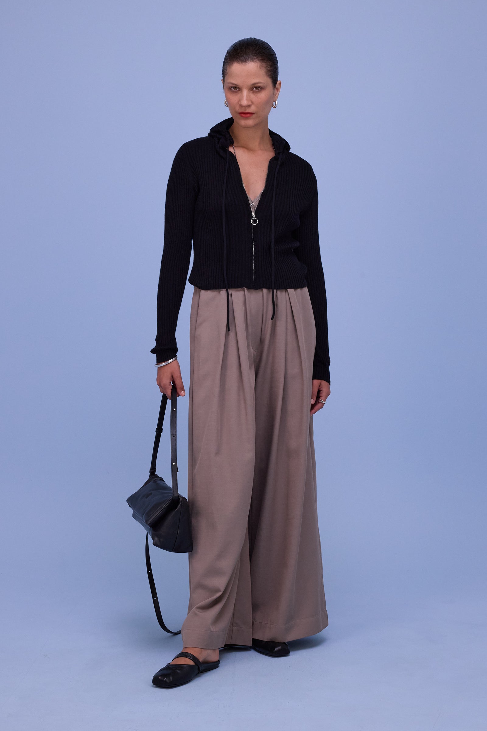 Hendaye zwarte cardigan