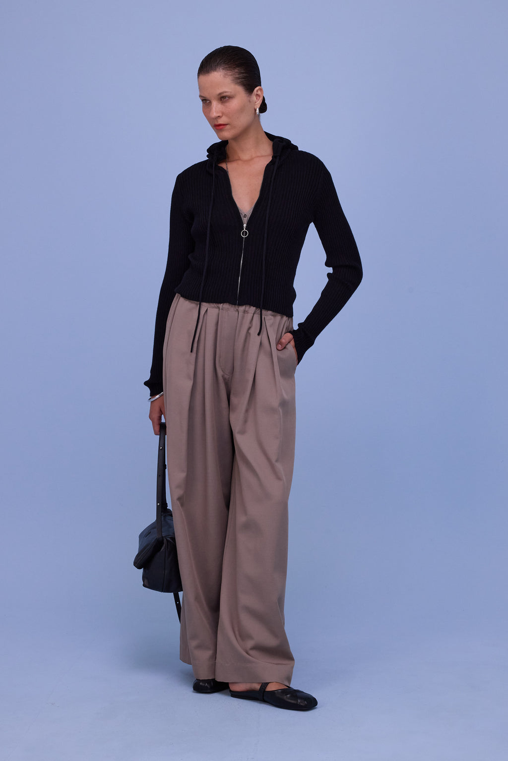 Hendaye zwarte cardigan