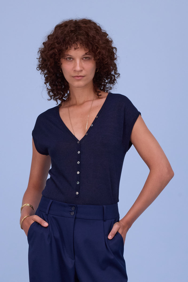 Hommage body in dark navy