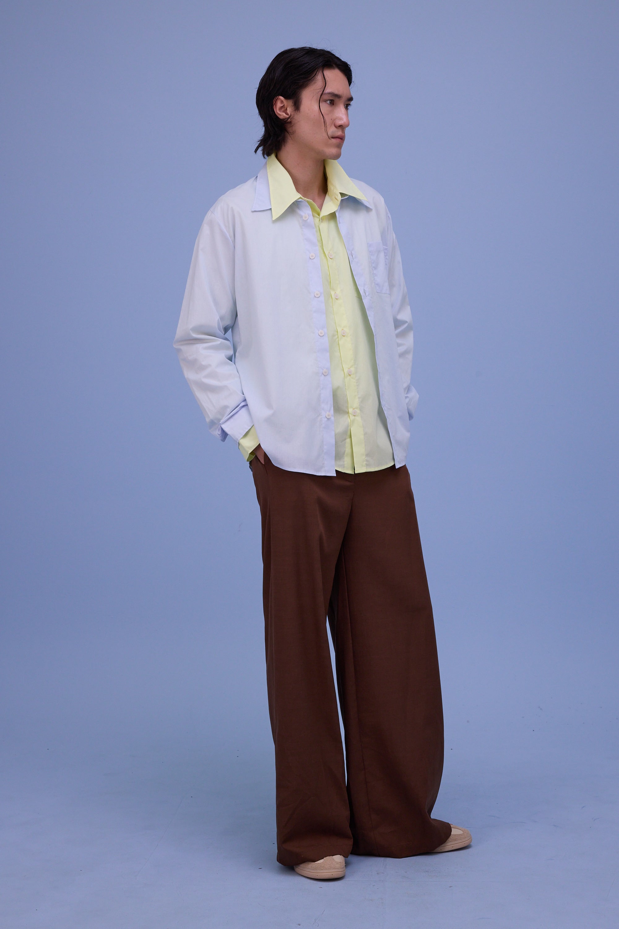 Godfried hemd in tender yellow