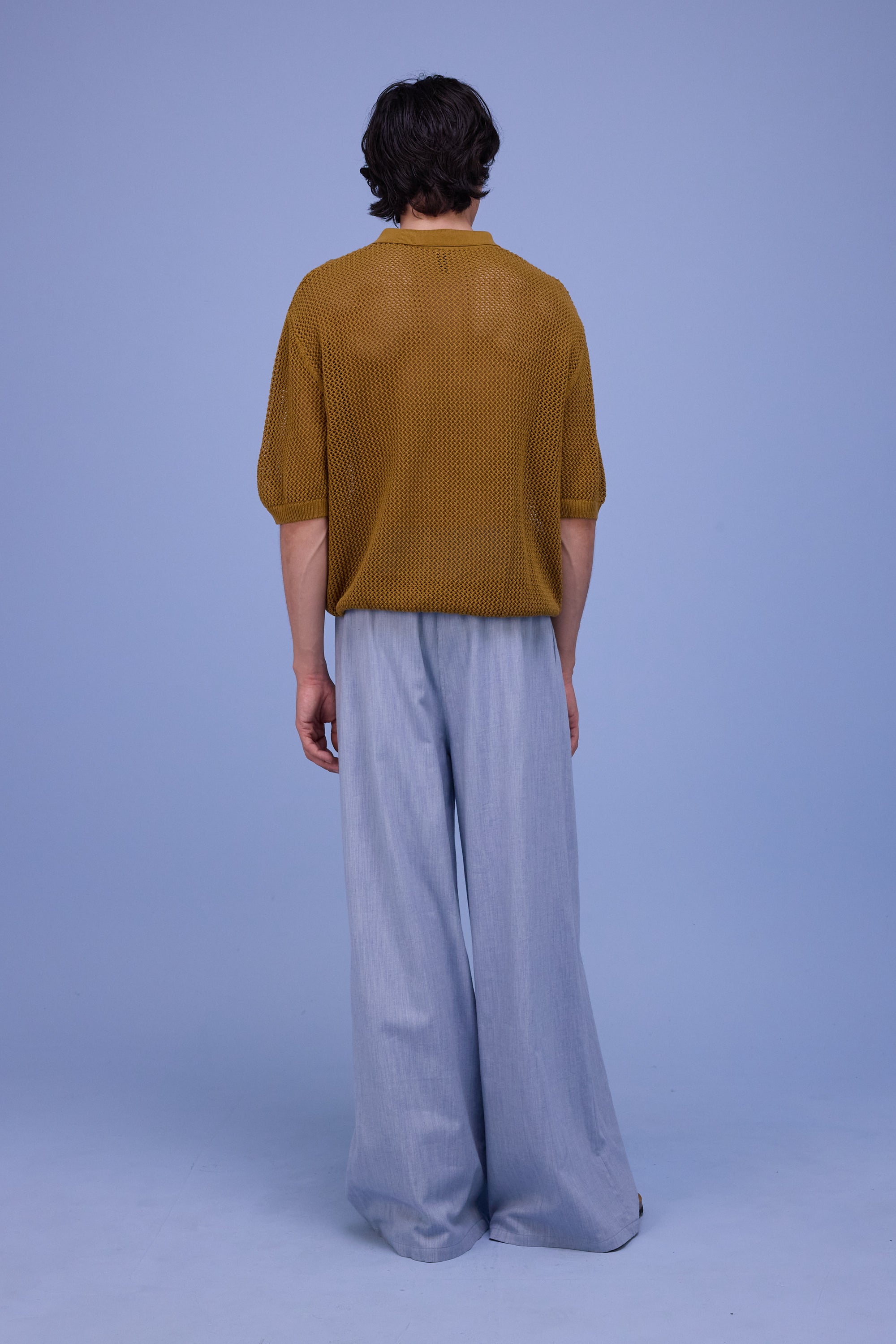 Hokkaido polo in mustard