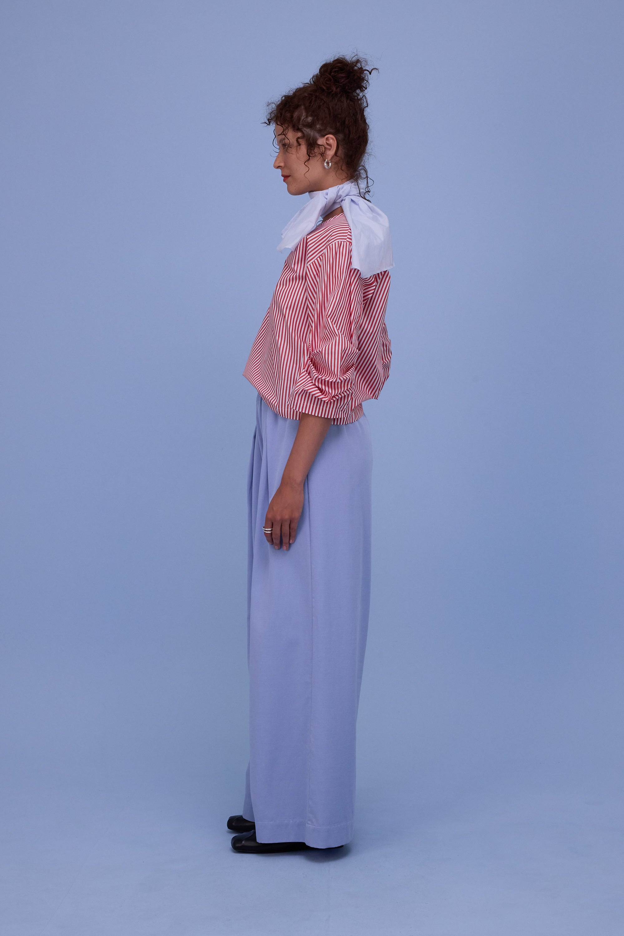 Freddy broek in soft blue