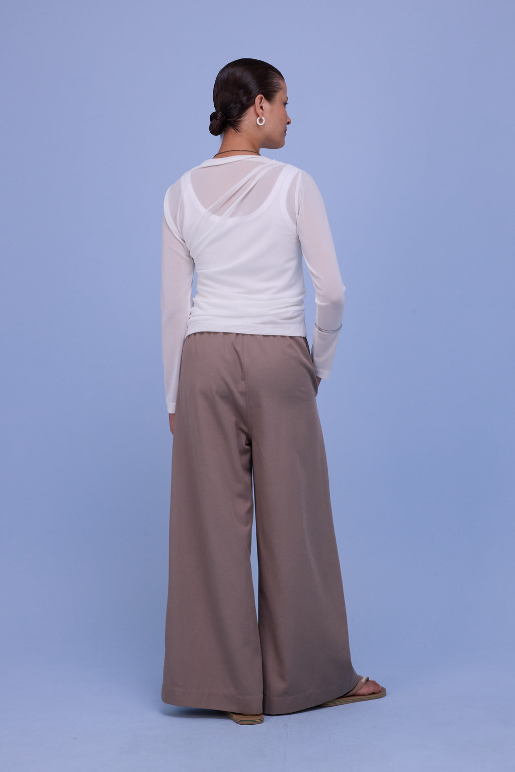 Freddy broek in simply taupe