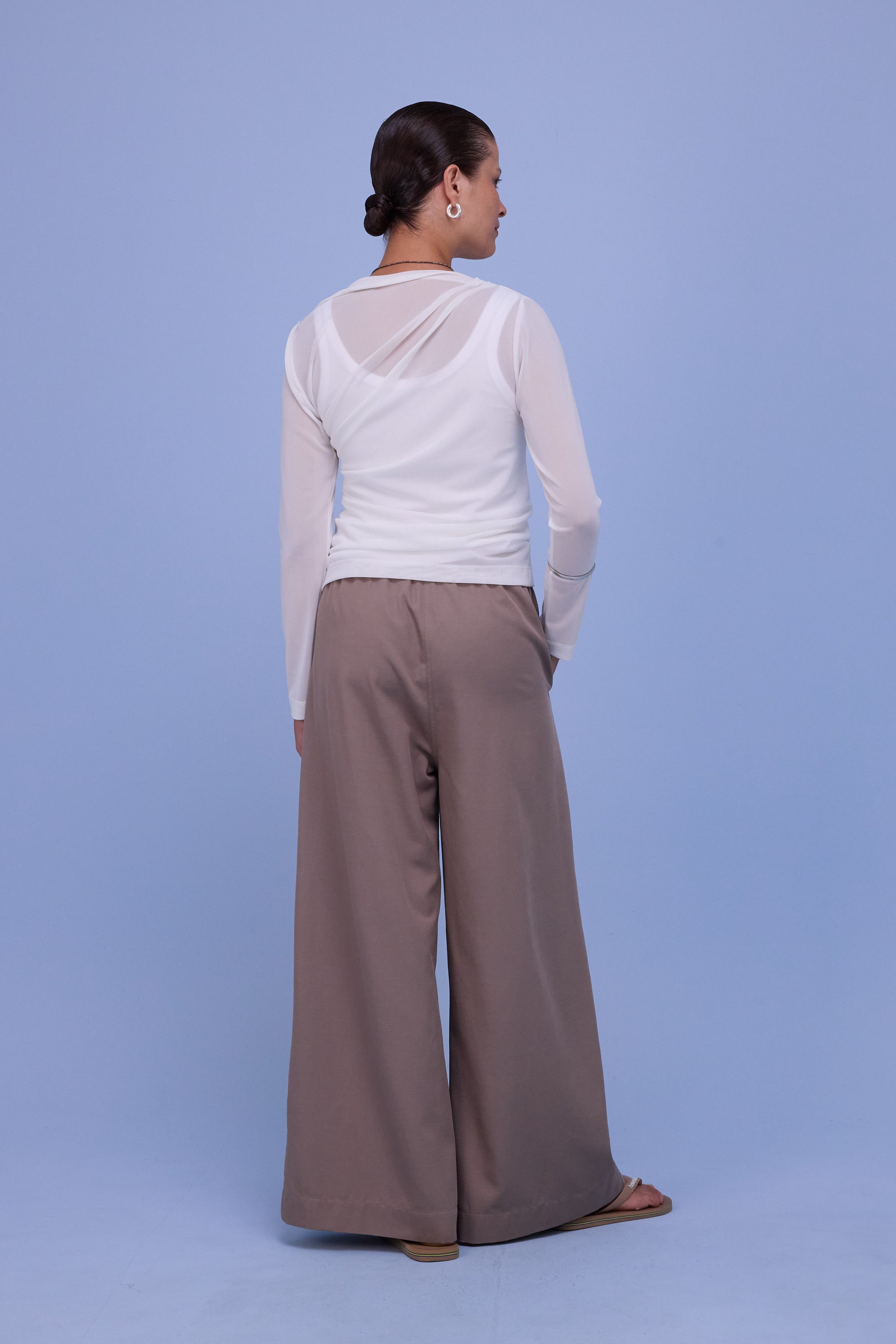 Freddy broek in simply taupe