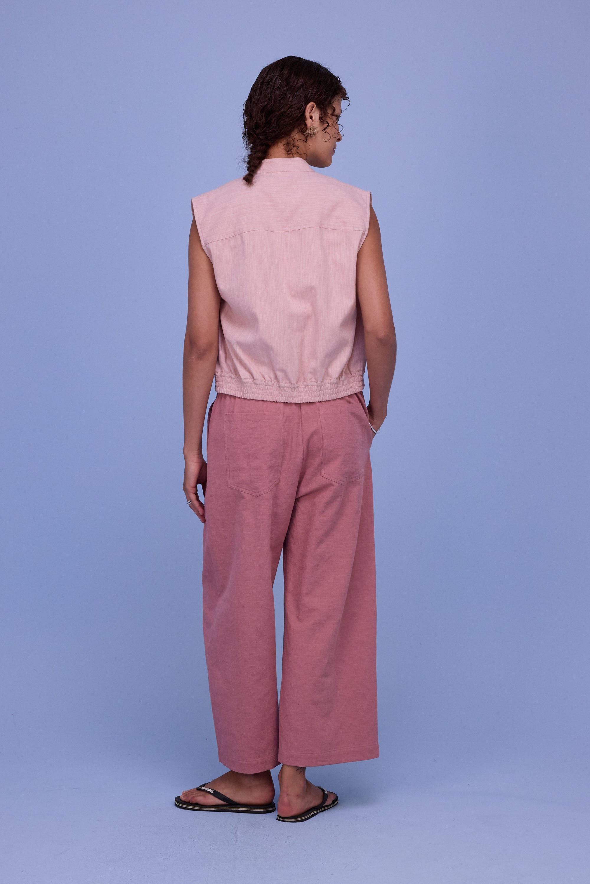 Honorat trousers in old rose