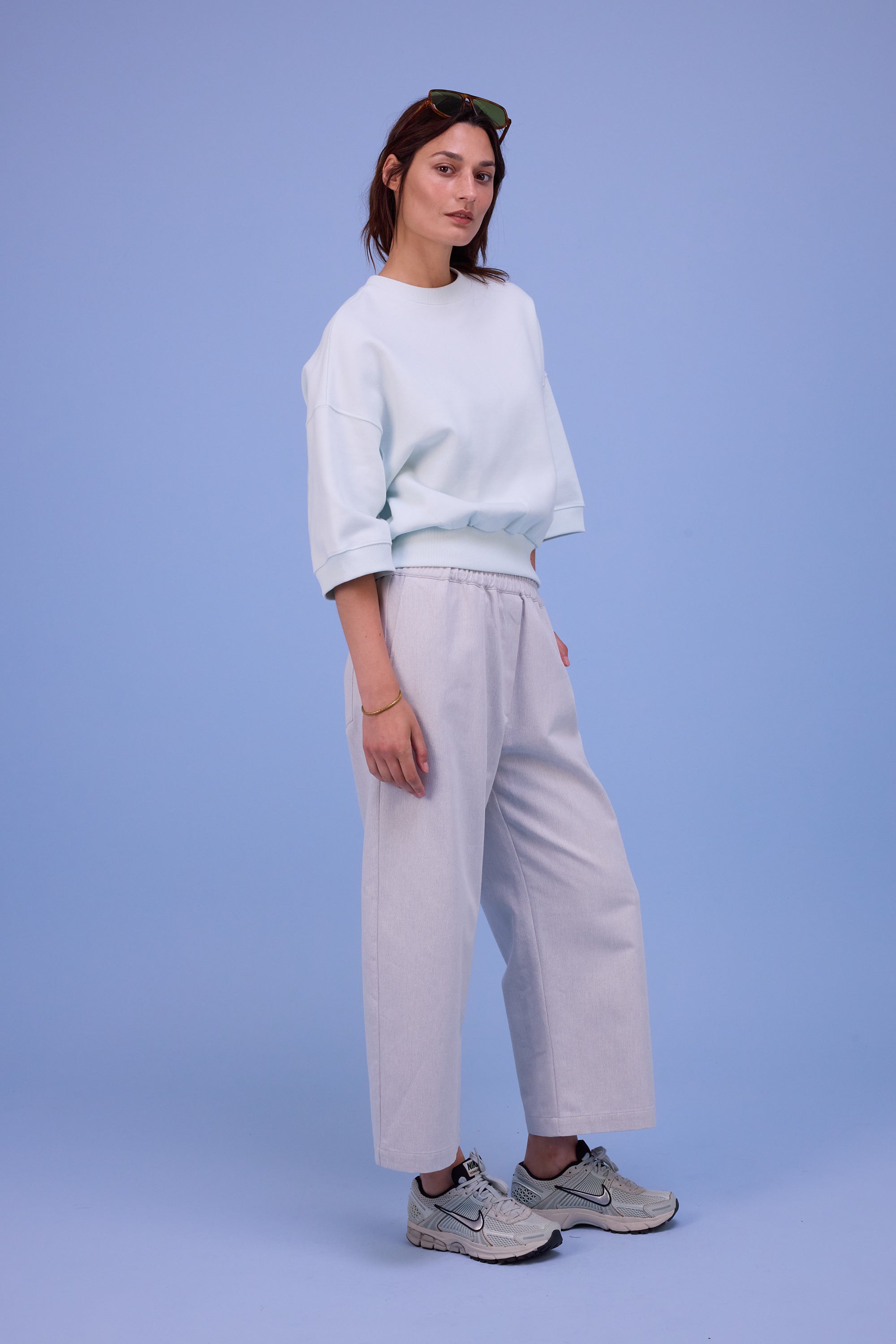 Honorat trousers in silver
