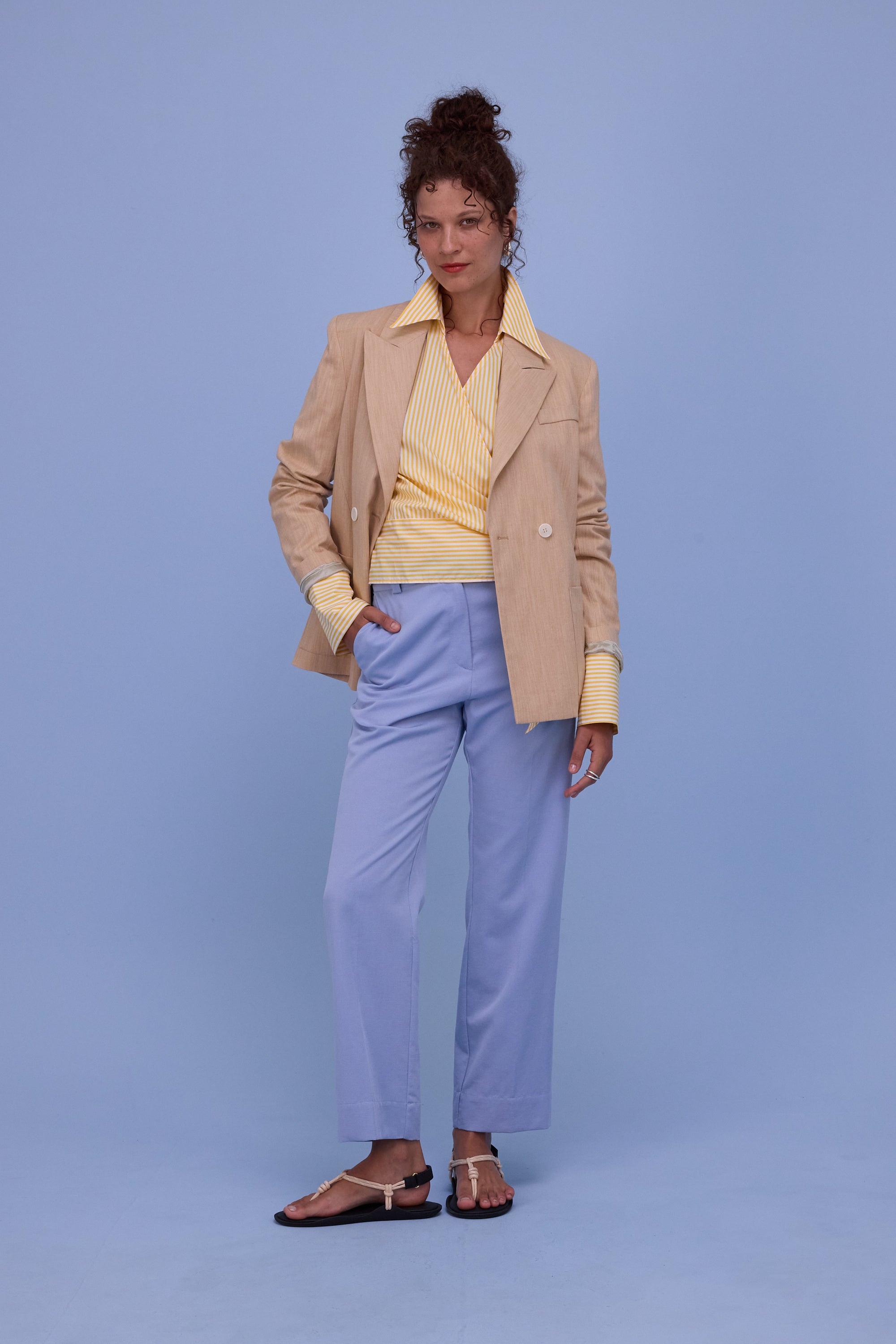 Gons broek in soft blue