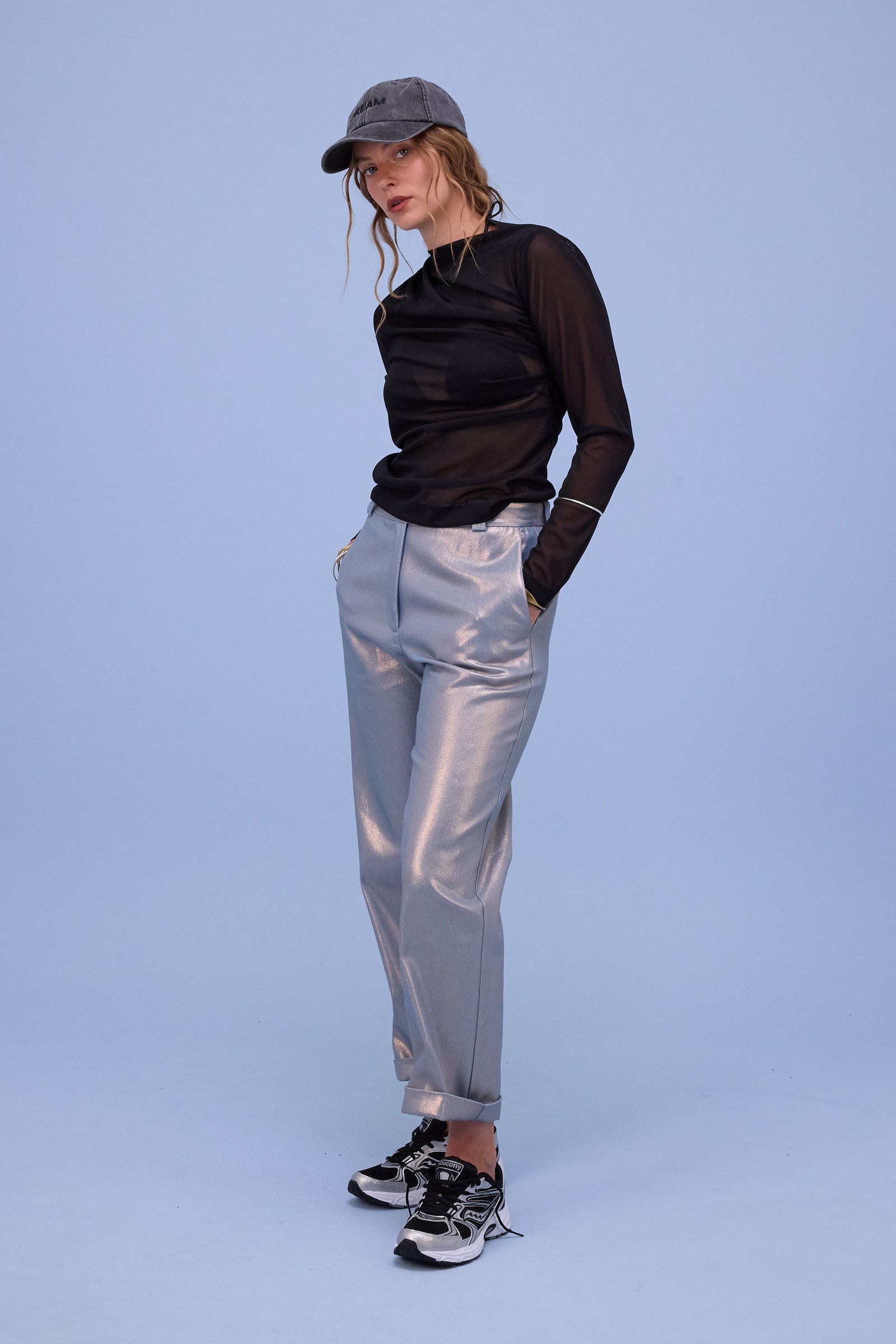 Gons trousers in moonlight