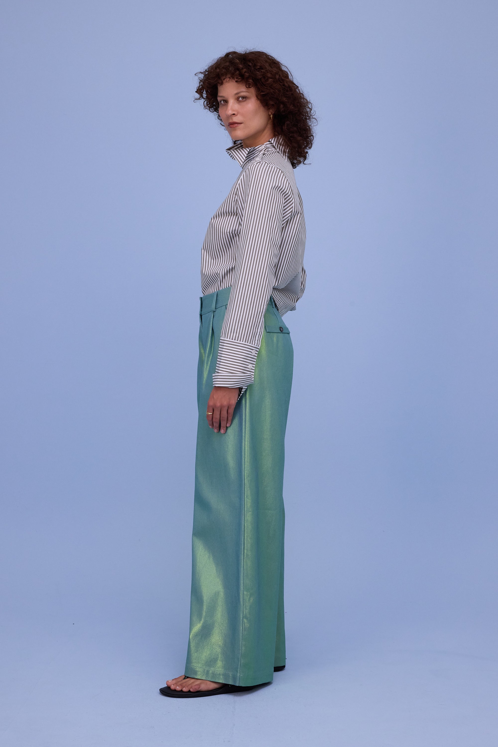 Zoella trousers in mermaid