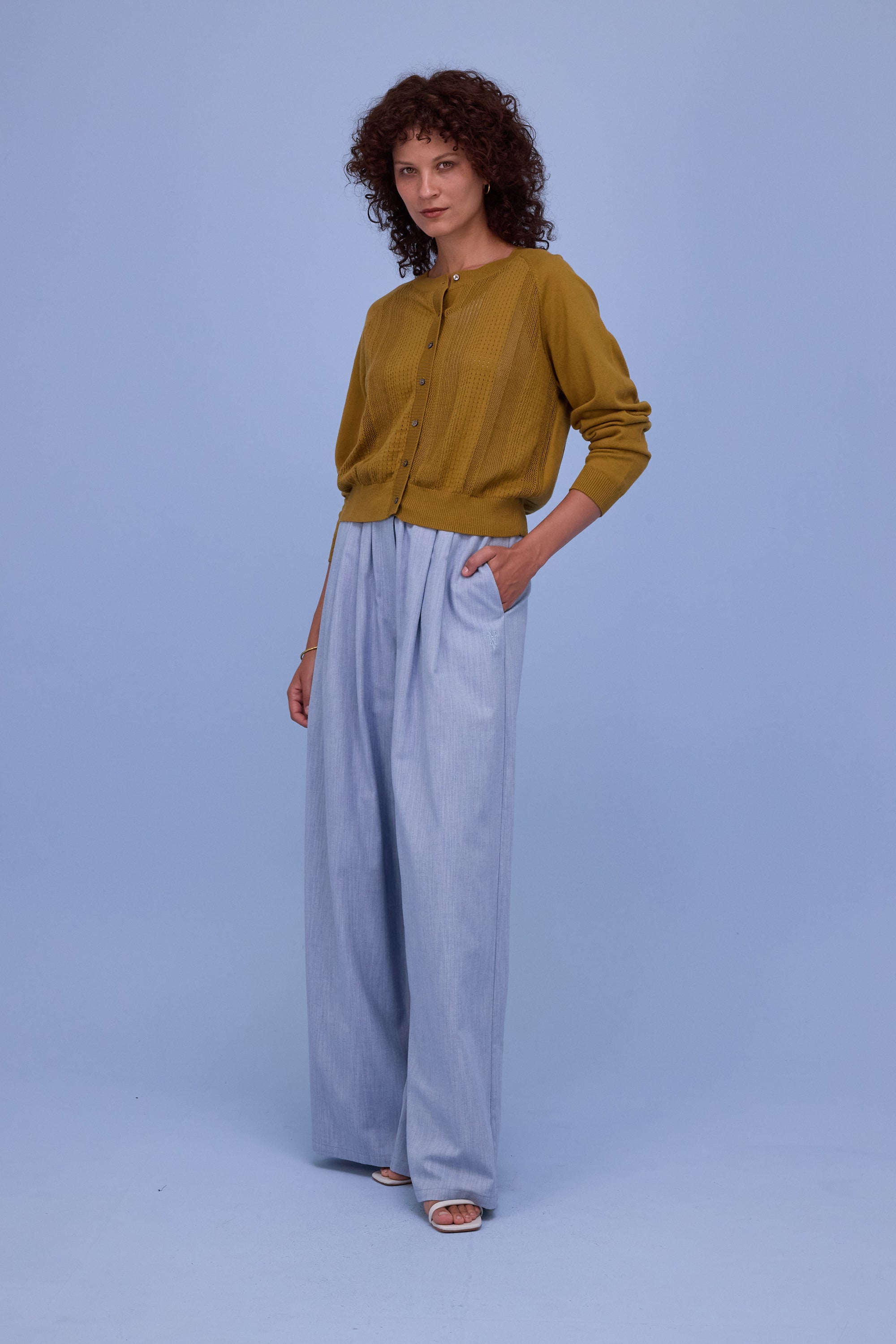 Hardy broek in soft blue