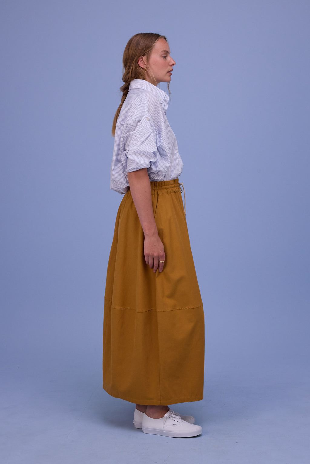 Héva skirt in ochre