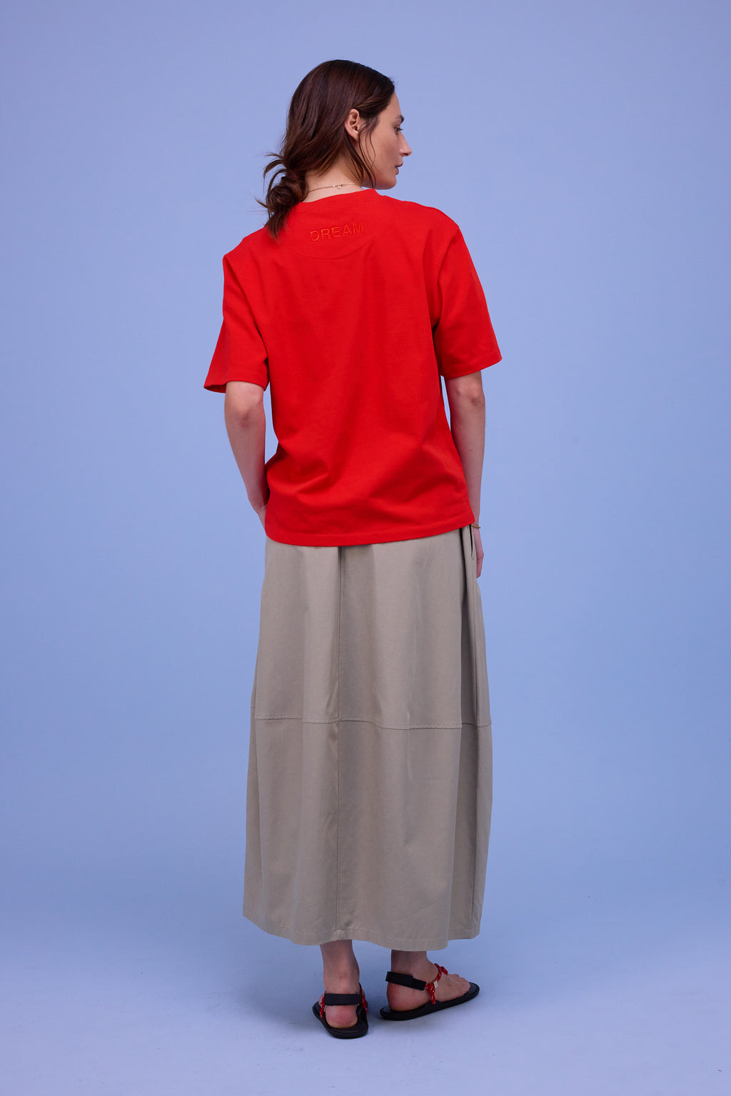 Héva skirt in dust sage