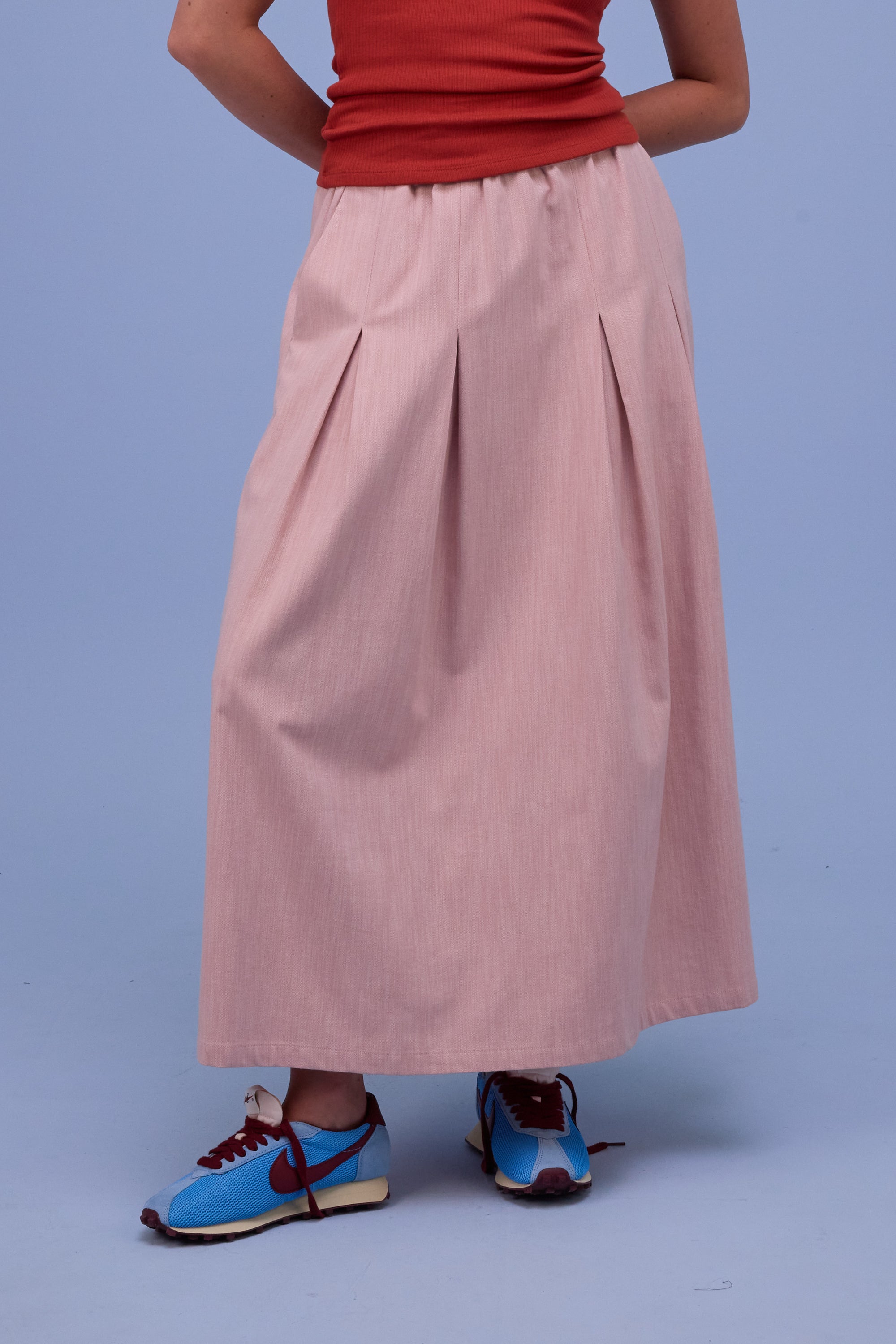 Fieke skirt in soft rose