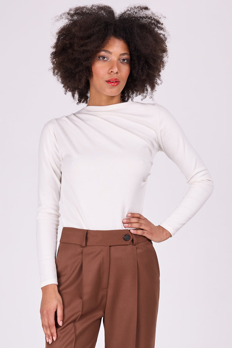 Weißes T-Shirt „Elaine“