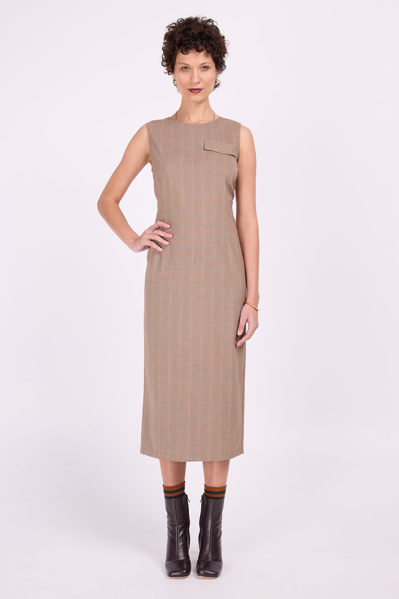 Kariertes Kleid Emelia