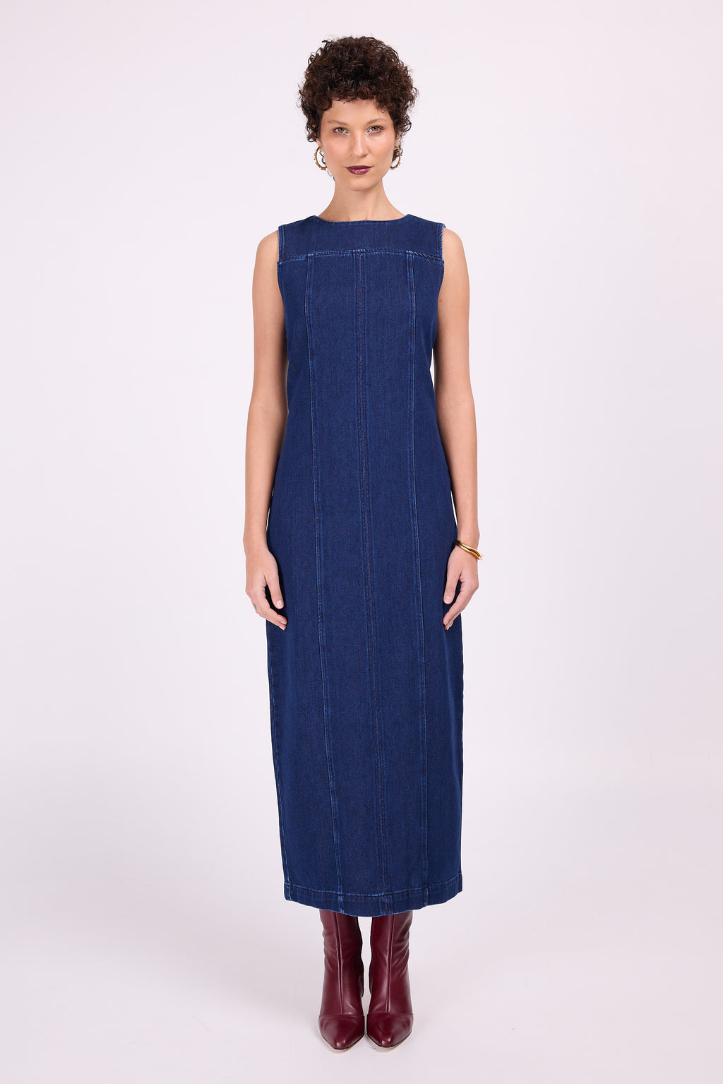 Robe en denim longue Emilou
