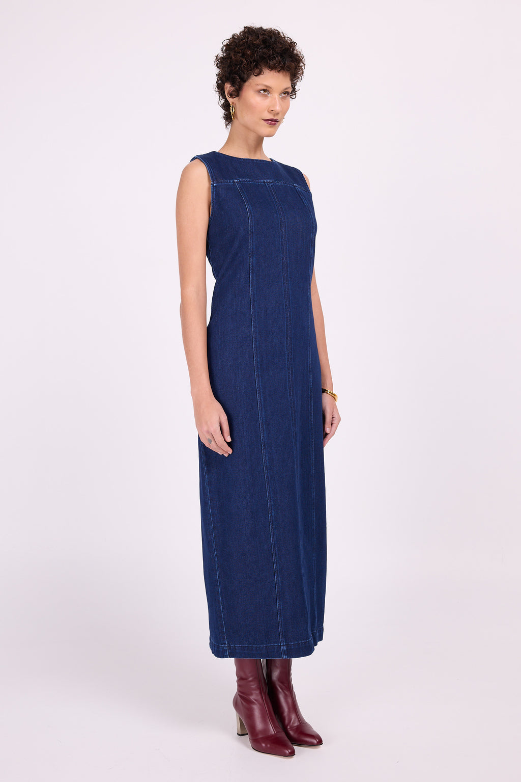 Robe en denim longue Emilou