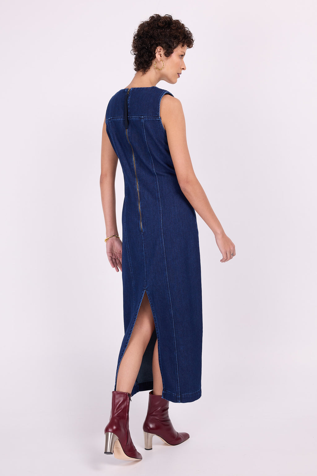 Robe en denim longue Emilou