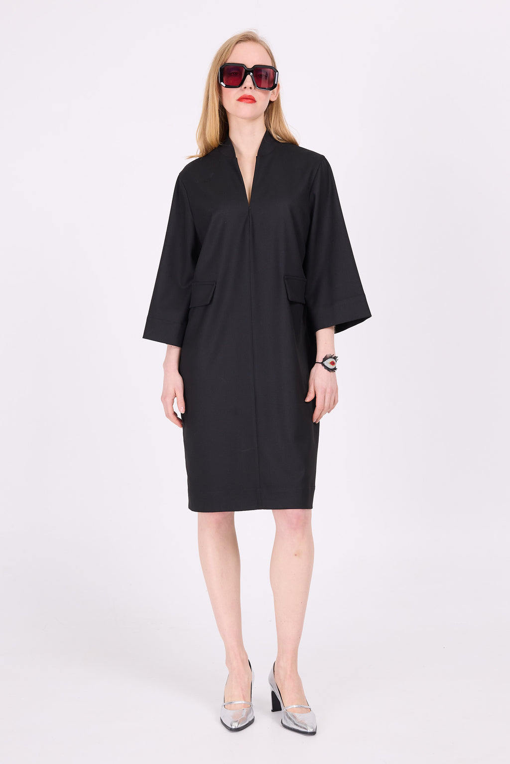 Robe noire Eugenie