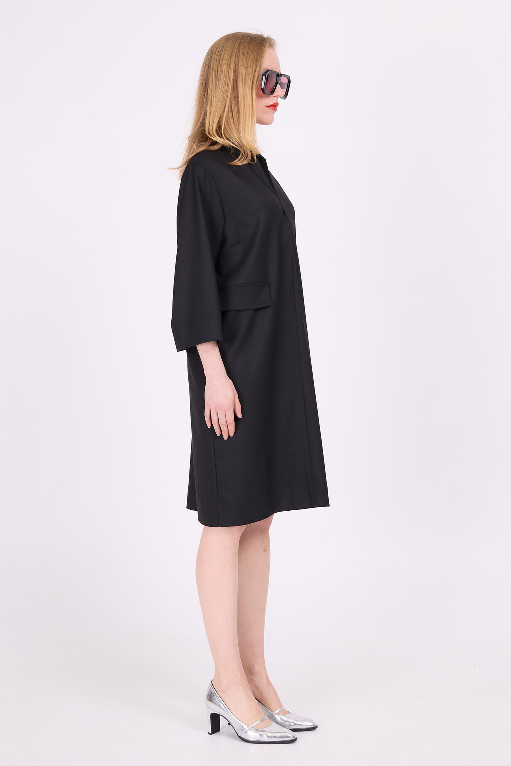 Robe noire Eugenie