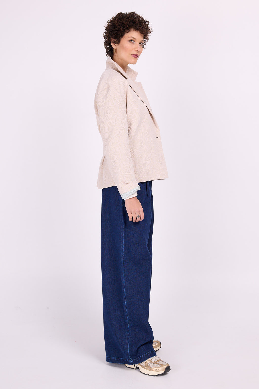 Diego Blazer in schickem Cremepuder
