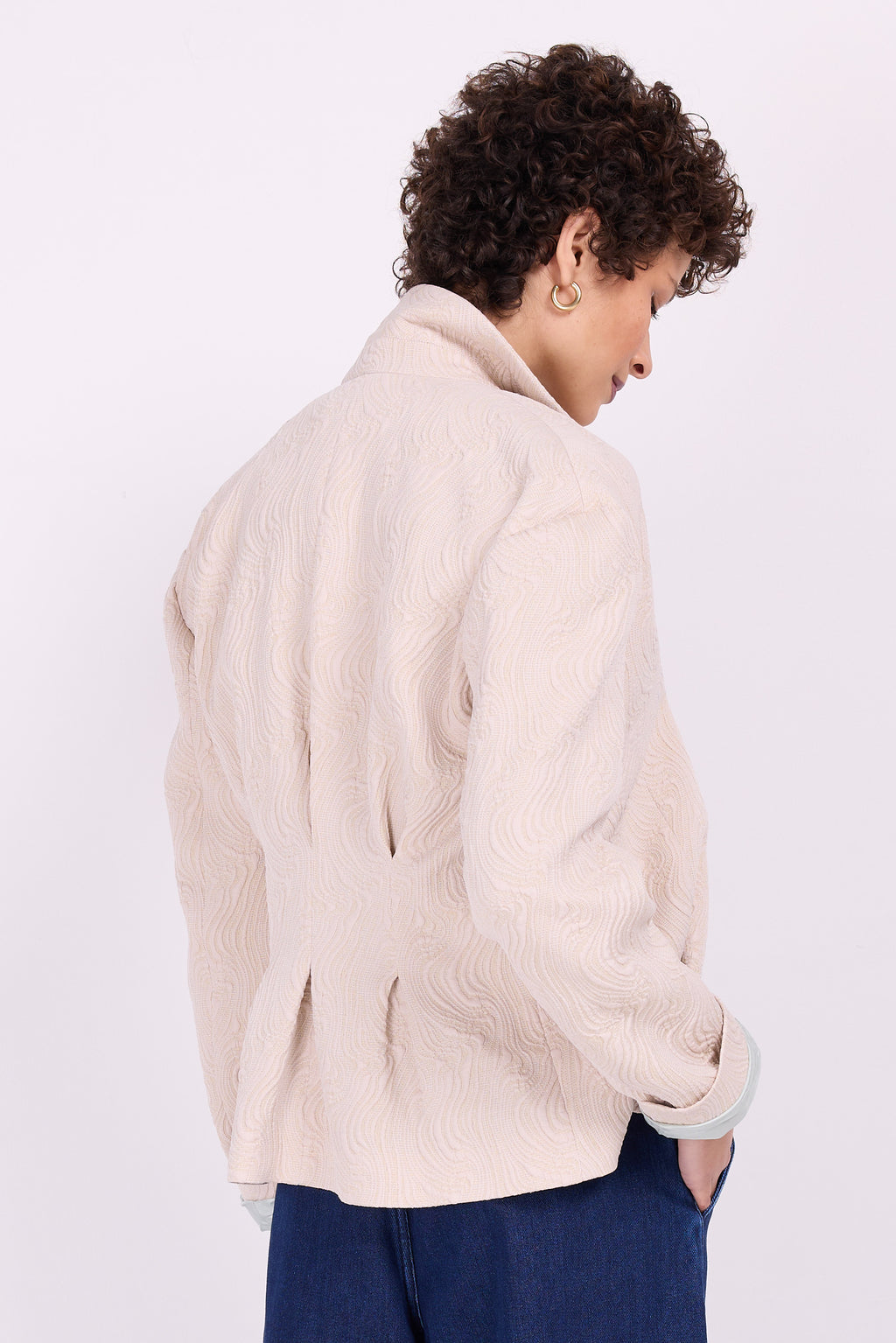 Diego Blazer in schickem Cremepuder