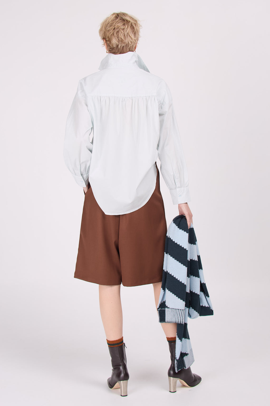 Eddie – Kokosnussbraune Bermudashorts