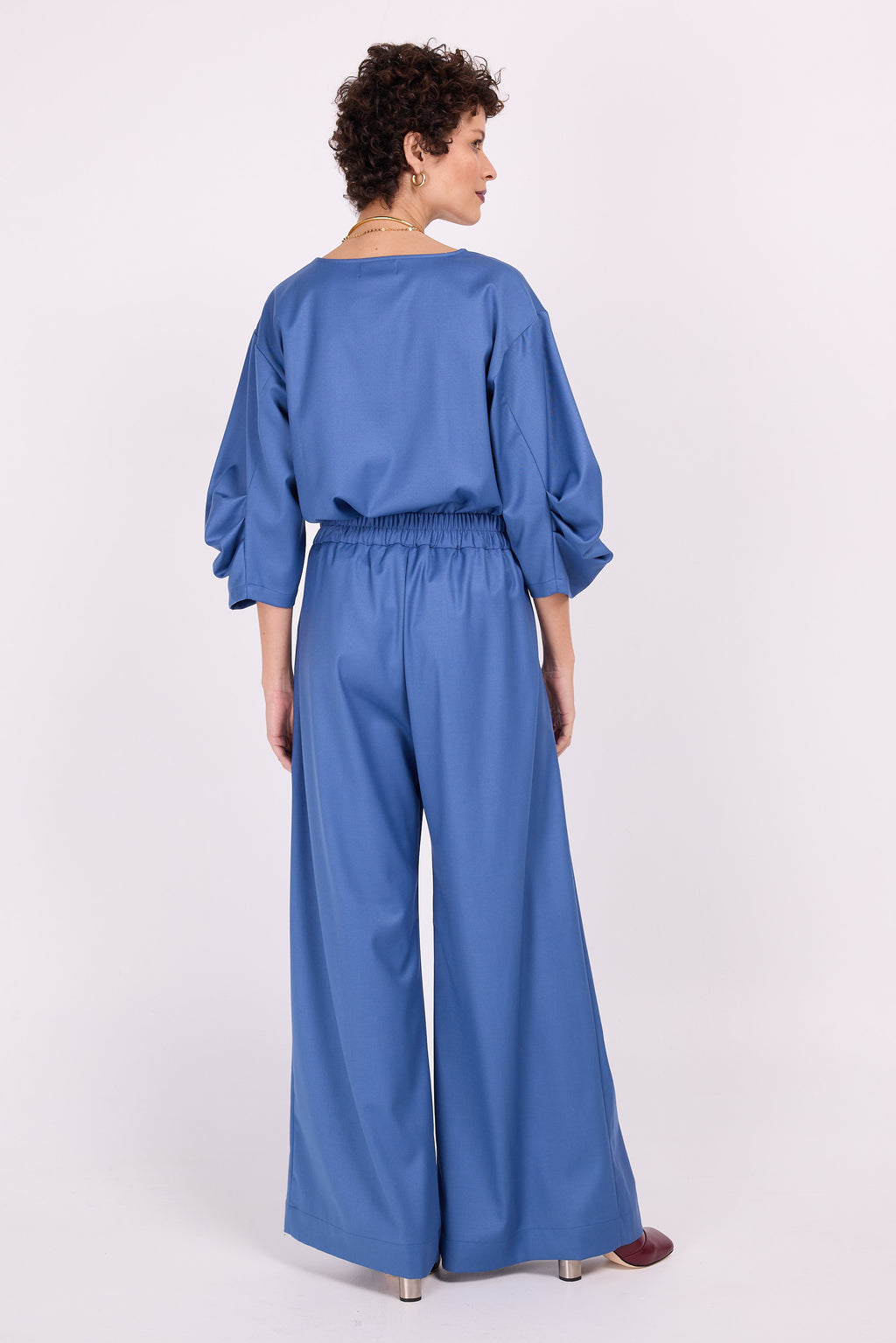 Stahlblaue Hose Clinton
