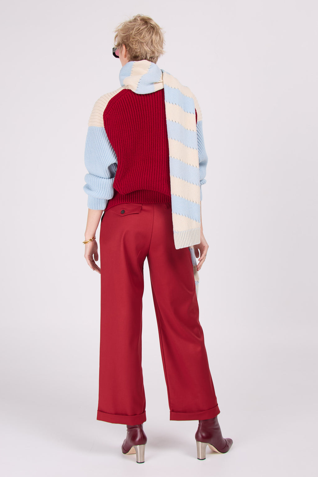 Enzo chili trousers