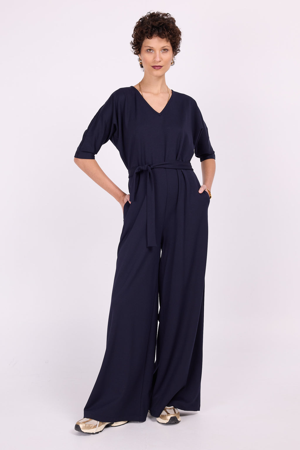 Marineblauer Elvis-Overall