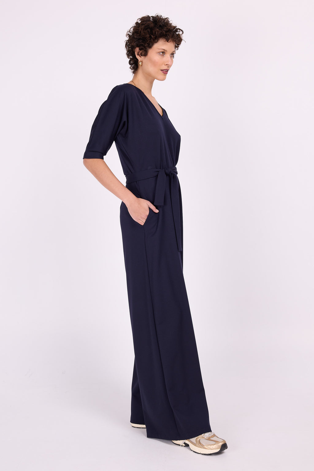 Marineblauer Elvis-Overall