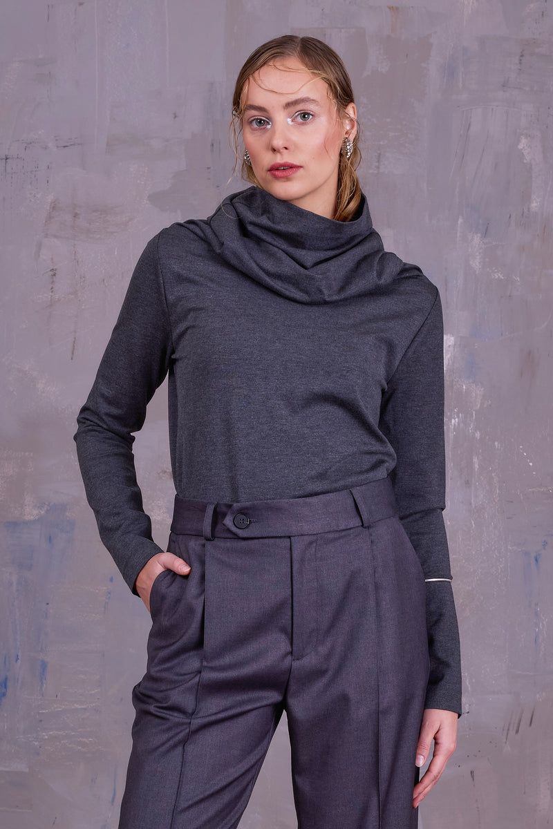 Georgina sweater in dark grey