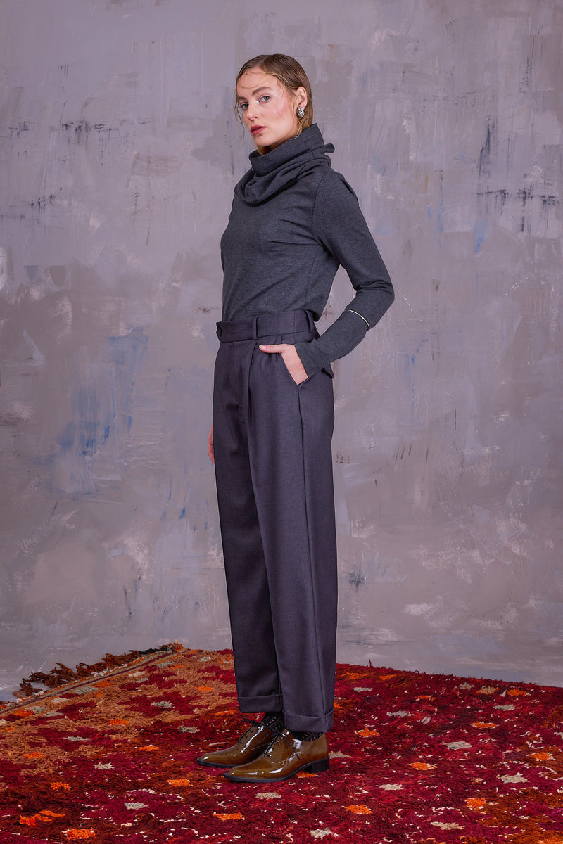 Georgina sweater in dark grey
