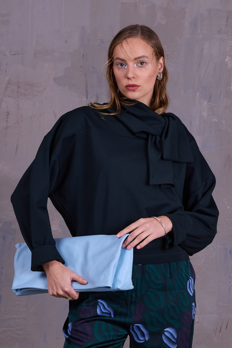 Gertruda sweater in evergreen